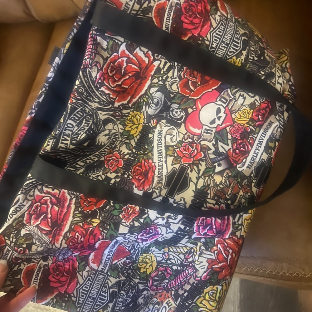UNIQUE HARLEY DAVIDSON TOTE BAG